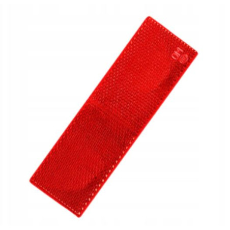 Naklejka odblaskowa czerwona 5x20 